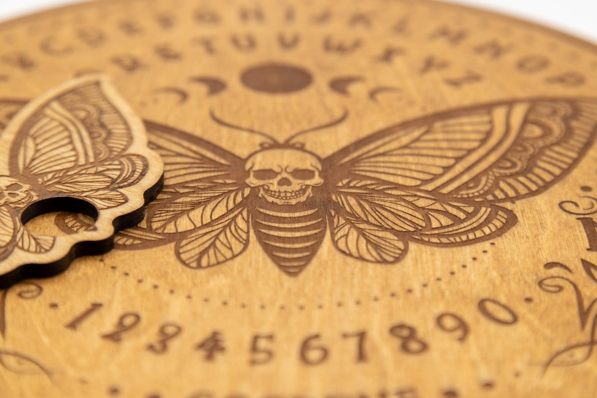 Ouija Board - Moth of the Night | Personalized Engraving - WG Creative Co.