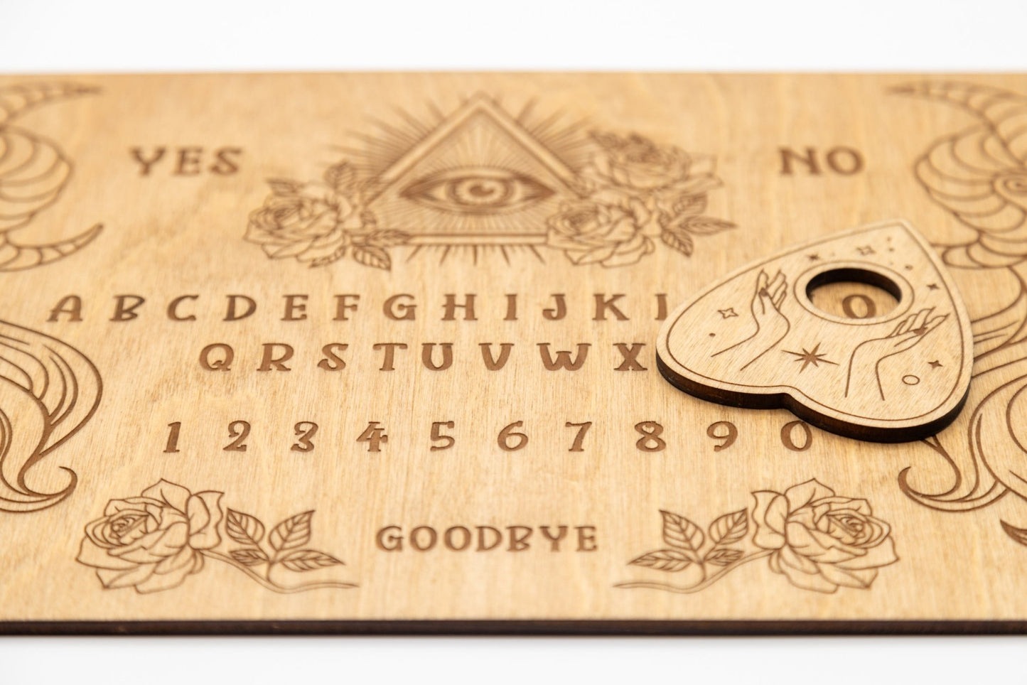 Ouija Board - Horned Goddess | Personalized Engraving - WG Creative Co.