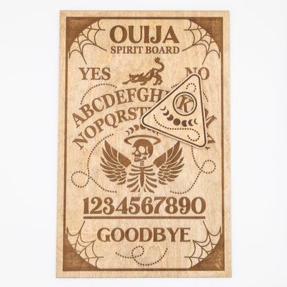 Ouija Board - Winged Skull | Personalized Engraving - WG Creative Co.