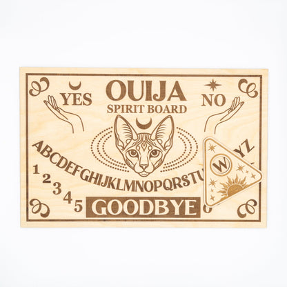 Ouija Board - Mystic Sphynx | Personalized Engraving - WG Creative Co.