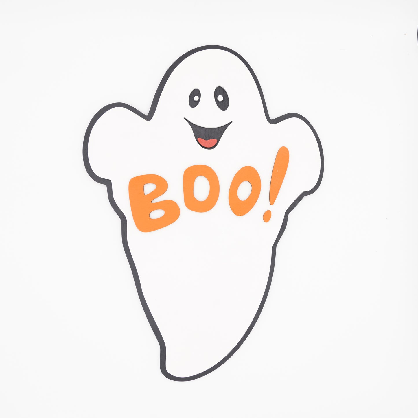 Halloween Ghost Sign – Wooden 'Boo!' | Handmade Wall Décor - WG Creative Co.