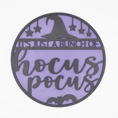 Hocus Pocus Halloween Wall Decor | Fall Home Decoration - WG Creative Co.