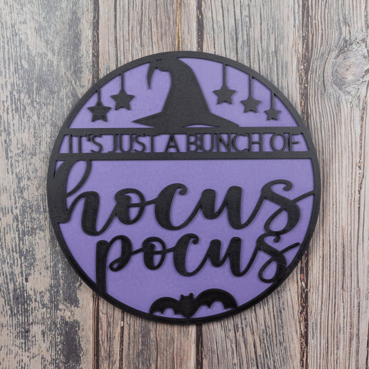 Hocus Pocus Halloween Wall Decor | Fall Home Decoration - WG Creative Co.