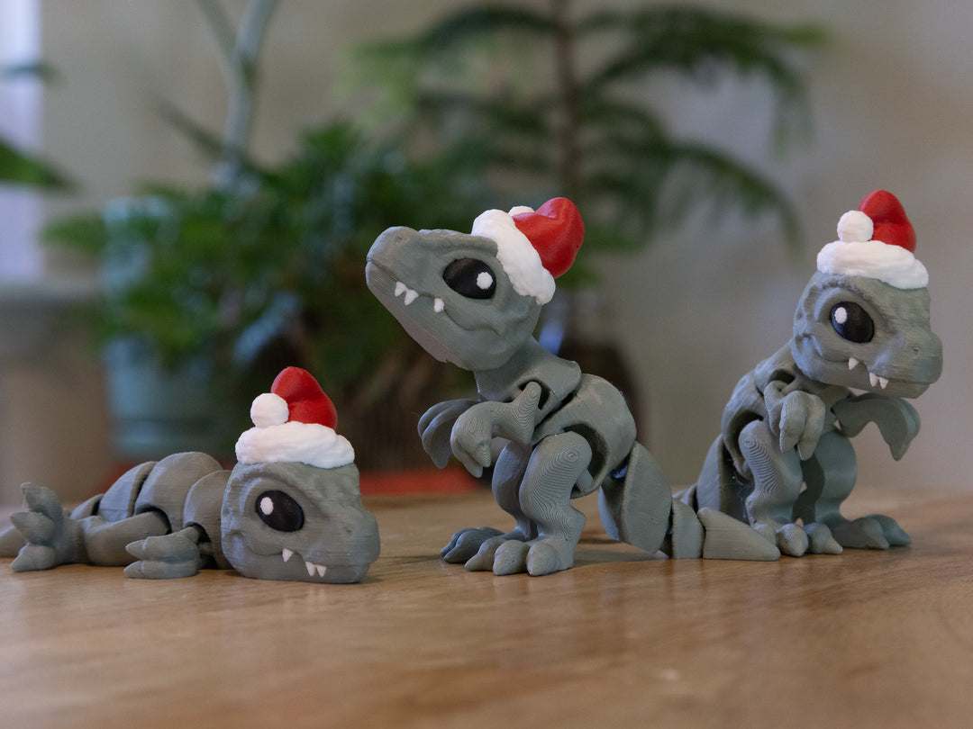 Holiday Fidget Pals – Articulated Collectible Creatures (4-Pack)