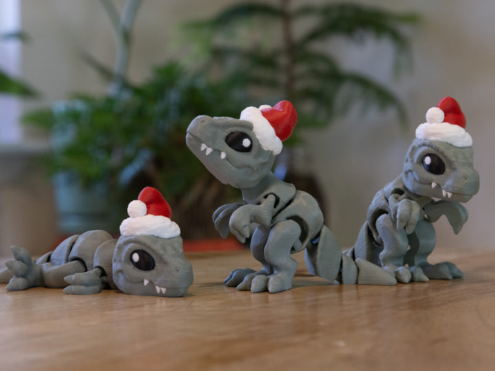 Holiday Fidget Pals – Articulated Collectible Creatures (4-Pack)