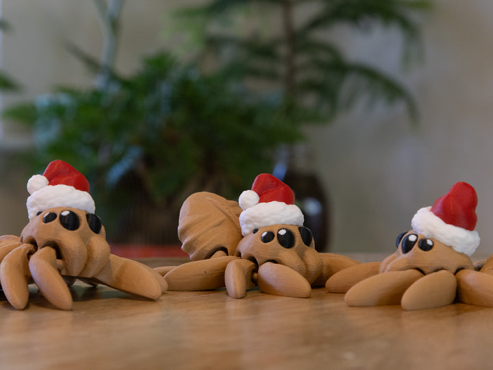 Holiday Fidget Pals – Articulated Collectible Creatures (4-Pack)