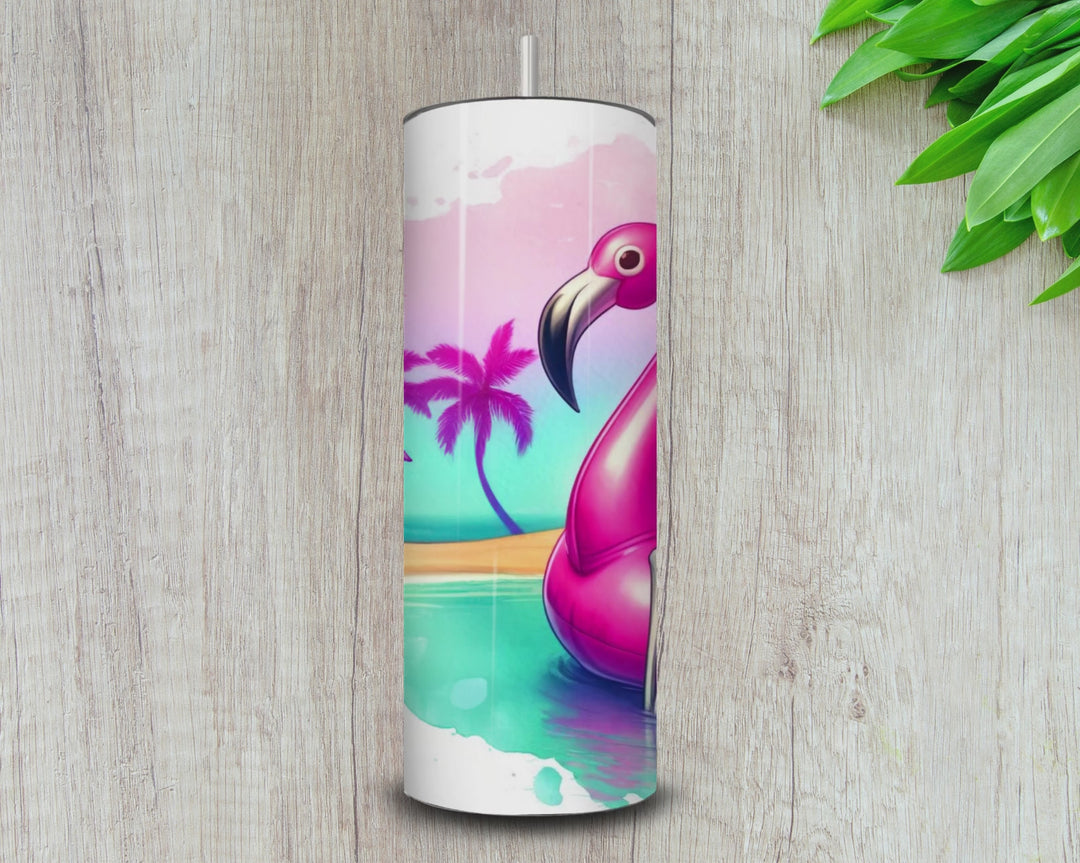 20oz Pride Skeleton Tumbler – LGBTQ+ Summer Vibes