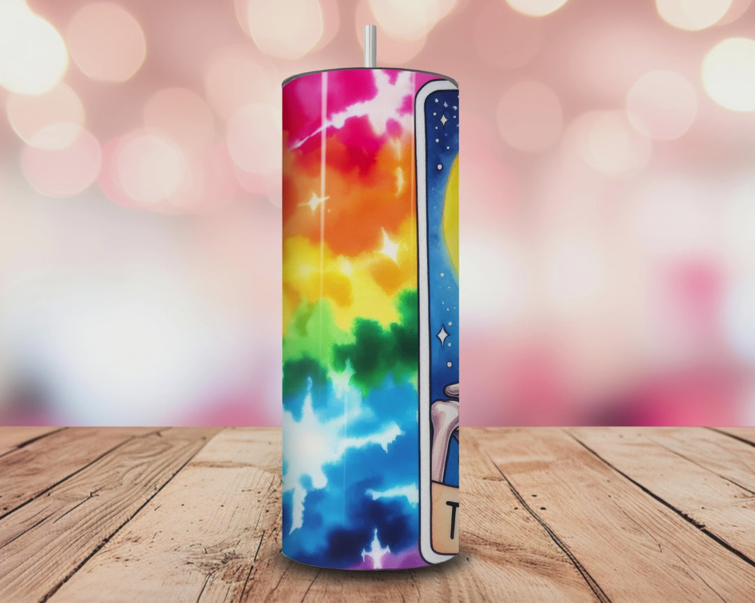 That Gay B*tch Pride Tumbler – 20oz LGBTQ+ Skeleton Diva Skinny Cup