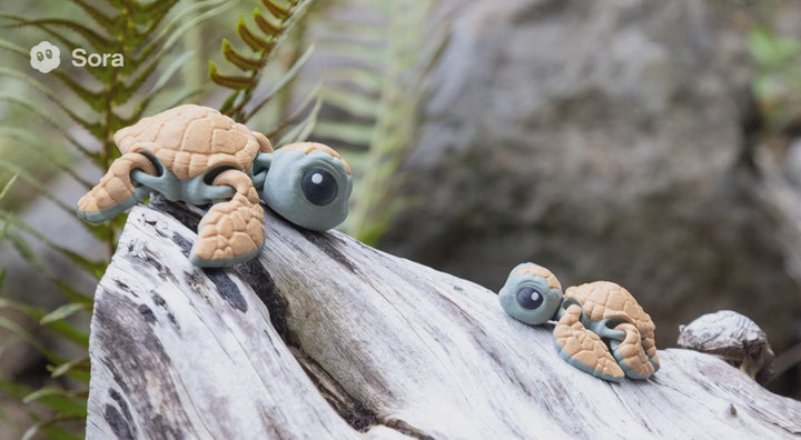 Turtle Fidget Pal – Pocket Pet Fidget Toy