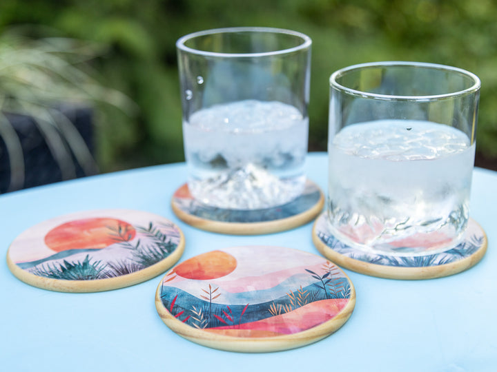 Wild Meadow Coasters, Set of 4